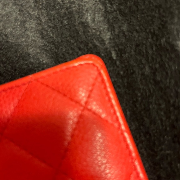 CHANEL QUILTED LEATHER WALLET COA BOX CLOTH - Picture 13 of 16